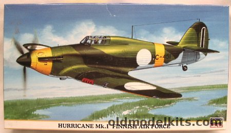 Hasegawa 1/72 Hawker Hurricane Mk.I Finnish Air Force - BAGGED, AP140 plastic model kit